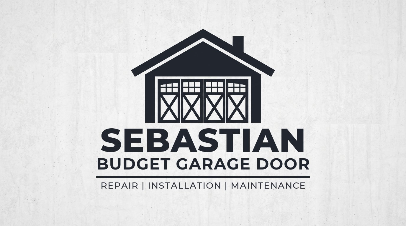 Sebastian Budget Garage Door Logo